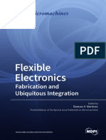 Flexible Electronics: Fabrication and Ubiquitous Integration