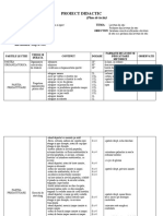 Plan de Lectie Volei