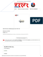 Motor Arranque Motos y Ciclomotores Ref 04178178