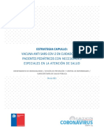 Estrategia Capullo Cuidadores Pacientes Pediatricos Con Necesidades Especiales en La Atencion de Salud