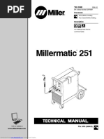 Millermatic 251: 2006 10 Eff. W/serial Number LB170597