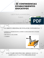 Planes de Contingencias para Establecimientos Educativos