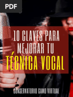 10 Claves para Mejorar Tu Técnica Vocal