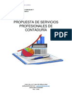 Propuesta Servicios Profesionales de Contaduria C&G