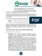 Documento 1. Proceso de Enfermería en El Adulto Mayor. Valoración