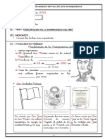 Historia y Geografia Semana