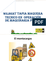 Curso Montacargas Clases Accesorios Funcionamiento Partes Estabilidad Operacion