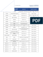 Horarios Cuarentena