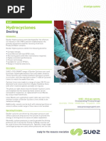 Hydrocyclones Deoiling