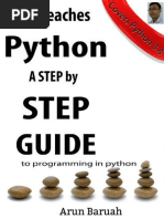 Arun Teaches Python A Step by Step Guide