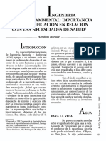 Artículo Ingenieria Sanitaria y Ambiental