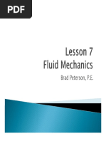 Lesson 07 Fluid Mechanics