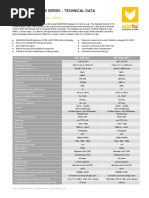 Solarfox® Sf-600 Series - Technical Data