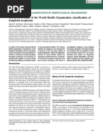 WHO 2016 Lymphoid Neoplasms