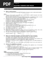Electric Charges and Fields: UNIT-I: Chapter-01