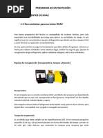 Semana 1 Fundamentos de HVAC