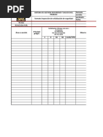 Formato de Inspección Señalizacion