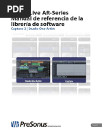 StudioLive AR-Series Software Reference Manual ES