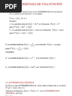 La Antiderivada