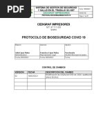 Actualizacion Protocolo de Bioseguridad Covid 19 CEDIGRAF IMPRESORES