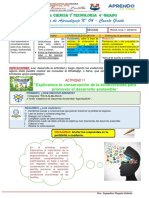 Ficha de Actividad N°11 - Cyt 4°