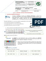 Matematicas P.3 Adicion y Sustraccion de Decimales Tema 2