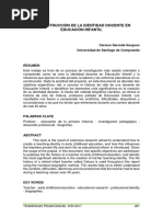 La Construcción de La Identidad Docente en Educación Infantil