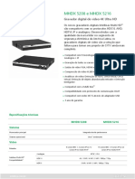 Datasheet MHDX 5208 e 5216 - 0