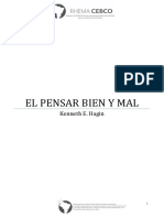 El Pensar Bien Y Mal