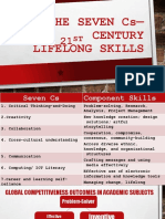 The Seven Cs - Century Lifelong Skills