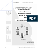 Indice Postura Pie Manual