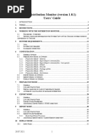 Distribution Monitor (Version 1.8.1) Users' Guide