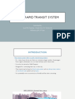 Mass Rapid Transit System Final