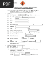 Inspection Format Road