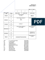 Department of Electrical Engineering: A Break B A B A B A