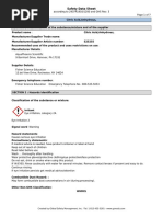 Citric Acid MSDS