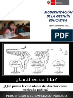 Modernización de La Gestión Educativa