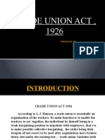 Trade Union Act