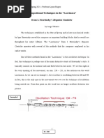 Compositional Techniques in The "Lacrimosa" From I. Stravinsky's Requiem Canticles