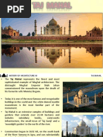 History of Architecture Iii Taj Mahal