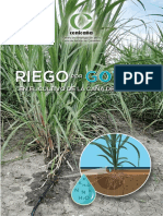 Libro de Riego Por Goteo en El Cultivo de La Caña de Azucar Por Centro de Investigacion de La Caña de Azucar de Colombia