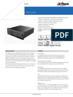 DHI-MXVR4104: 4 Channels H.265 1 HDD Mobile Video Recorder