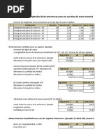 Para Calculo Encofrado y Acero