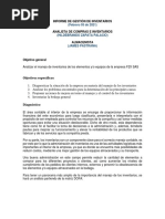 Informe de Inventario Febrero de 2021