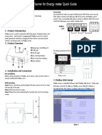 Modbus Server Box For Energy Meter-Quick Guide