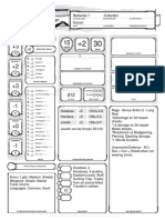 Catalea DND 5e Charsheet