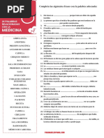 Palabras Relacionadas Con La Medicina