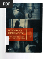 Fotografía Experimental-Manual de Técnicas y Procesos Alternativos (FINAL)