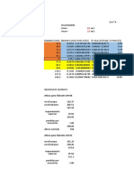 Tabla de Control y Operaciones