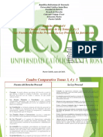 Derecho Procesal Civil V Cuadro Comparativo Temas 3,4 y 5 